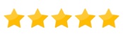 image of 5 gold stars