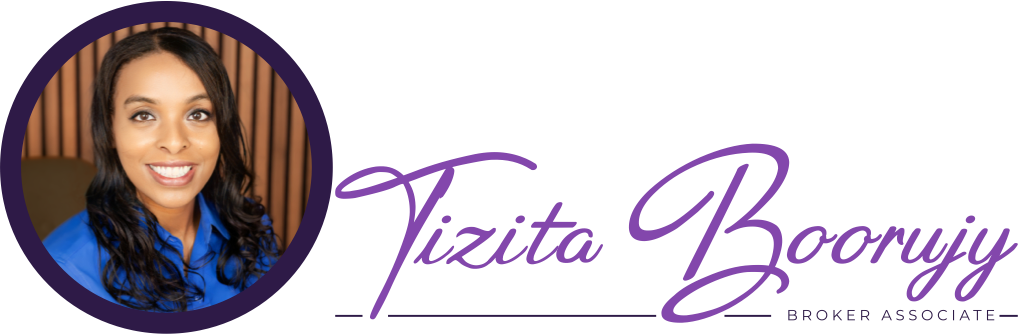 photo of Tizita Boorujy and title in script